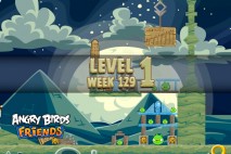 Angry Birds Friends Halloween Tournament Level 1 Week 129 Walkthrough | November 3rd 2014