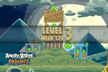 Angry Birds Friends Halloween Tournament Level 3 Week 129 Walkthrough | November 3rd 2014