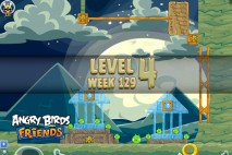 Angry Birds Friends Halloween Tournament Level 4 Week 129 Walkthrough | November 3rd 2014