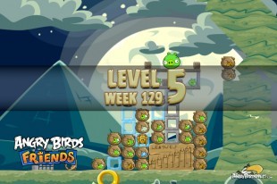 Angry Birds Friends Halloween Tournament Level 5 Week 129 Walkthrough | November 3rd 2014