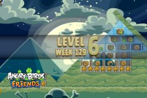 Angry Birds Friends Halloween Tournament Level 2 Week 129 Walkthrough | November 3rd 2014