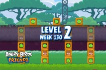 Angry Birds Friends Tournament Level 2 Week 130 Walkthrough | November 10th 2014