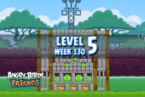 Angry Birds Friends Tournament Level 5 Week 130 Walkthrough | November 10th 2014