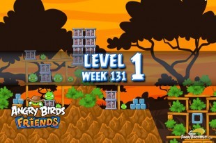 Angry Birds Friends Pangolins Tournament Level 1 Week 131 Walkthrough | November 17th 2014