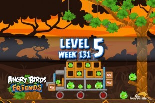 Angry Birds Friends Pangolins Tournament Level 5 Week 131 Walkthrough | November 17th 2014