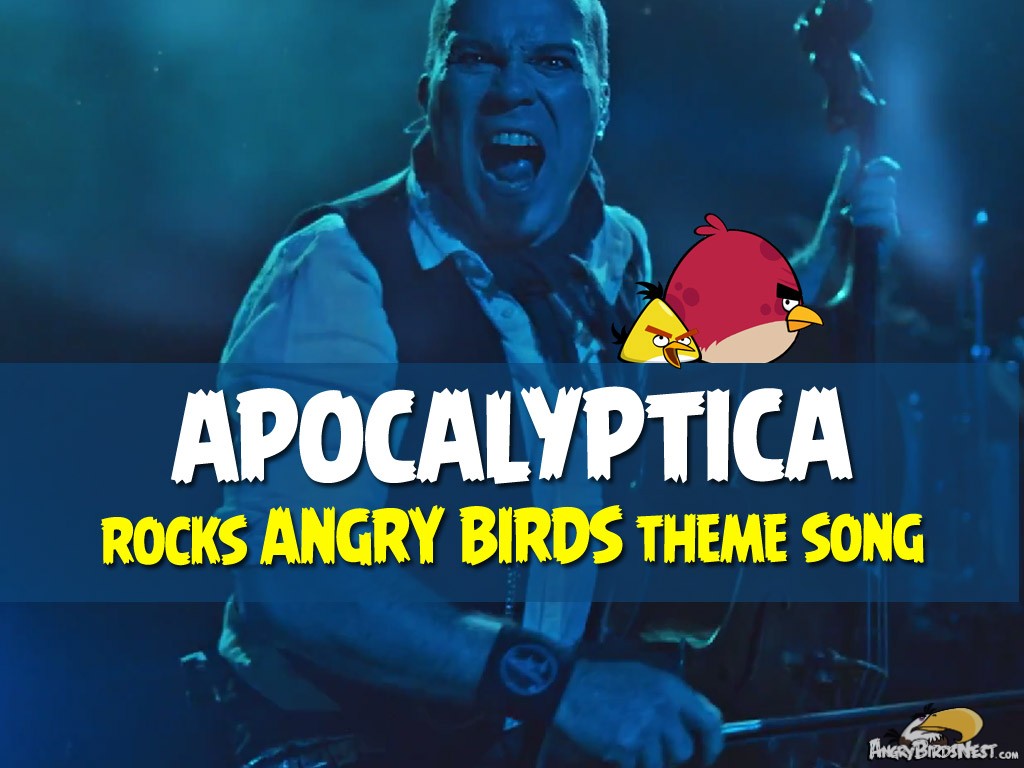 Apocalyptica Rocks the Angry Birds Theme Song in New Music Video Featured Image