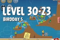 Angry Birds BirdDay 5 Level 30-23 Walkthrough