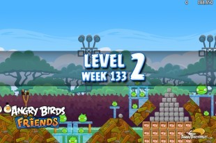 Angry Birds Friends TNT Tournament Level 2 Week 133 Walkthrough | December 1st 2014