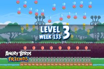 Angry Birds Friends TNT Tournament Level 3 Week 133 Walkthrough | December 1st 2014