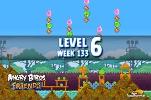Angry Birds Friends TNT Tournament Level 6 Week 133 Walkthrough | December 1st 2014