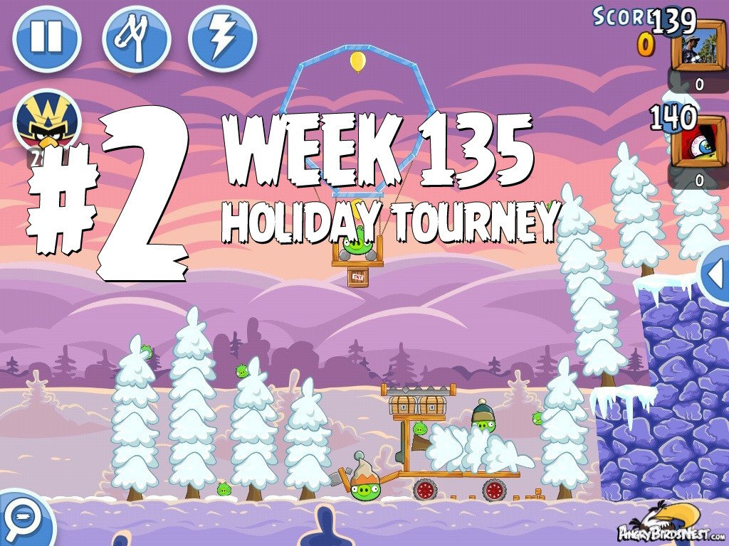 Angry Birds Friends Level 2 Week 135 Labeled