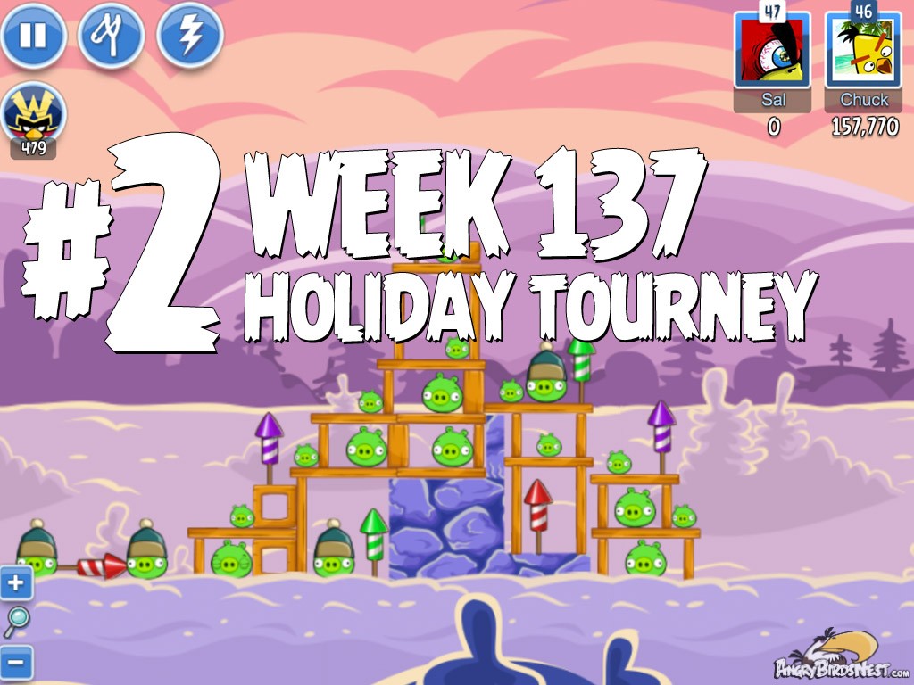 Angry Birds Friends Level 2 Week 137 Labeled