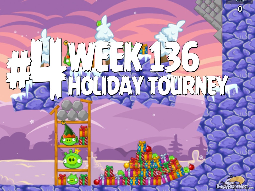Angry Birds Friends Level 4 Week 136 Labeled
