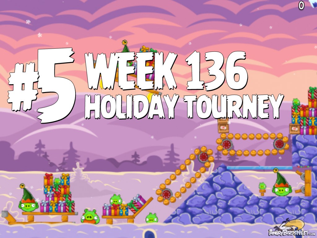 Angry Birds Friends Level 5 Week 136 Labeled