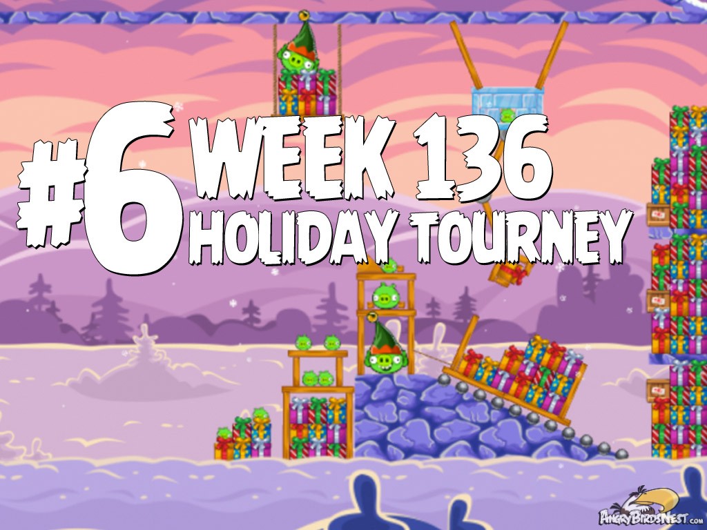 Angry Birds Friends Level 6 Week 136 Labeled