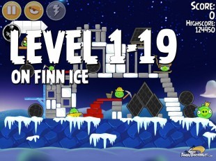 Angry Birds Seasons On Finn Ice Level 1-19 Walkthrough