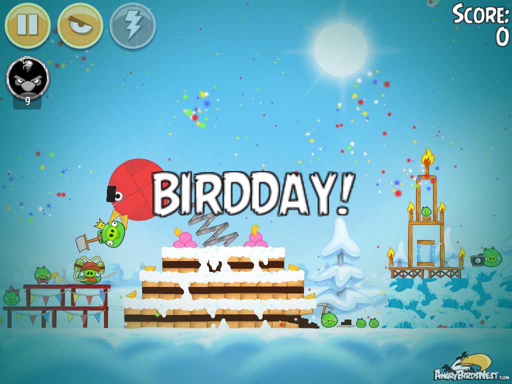 Angry Birds Seasons The Pig Days 2-10
