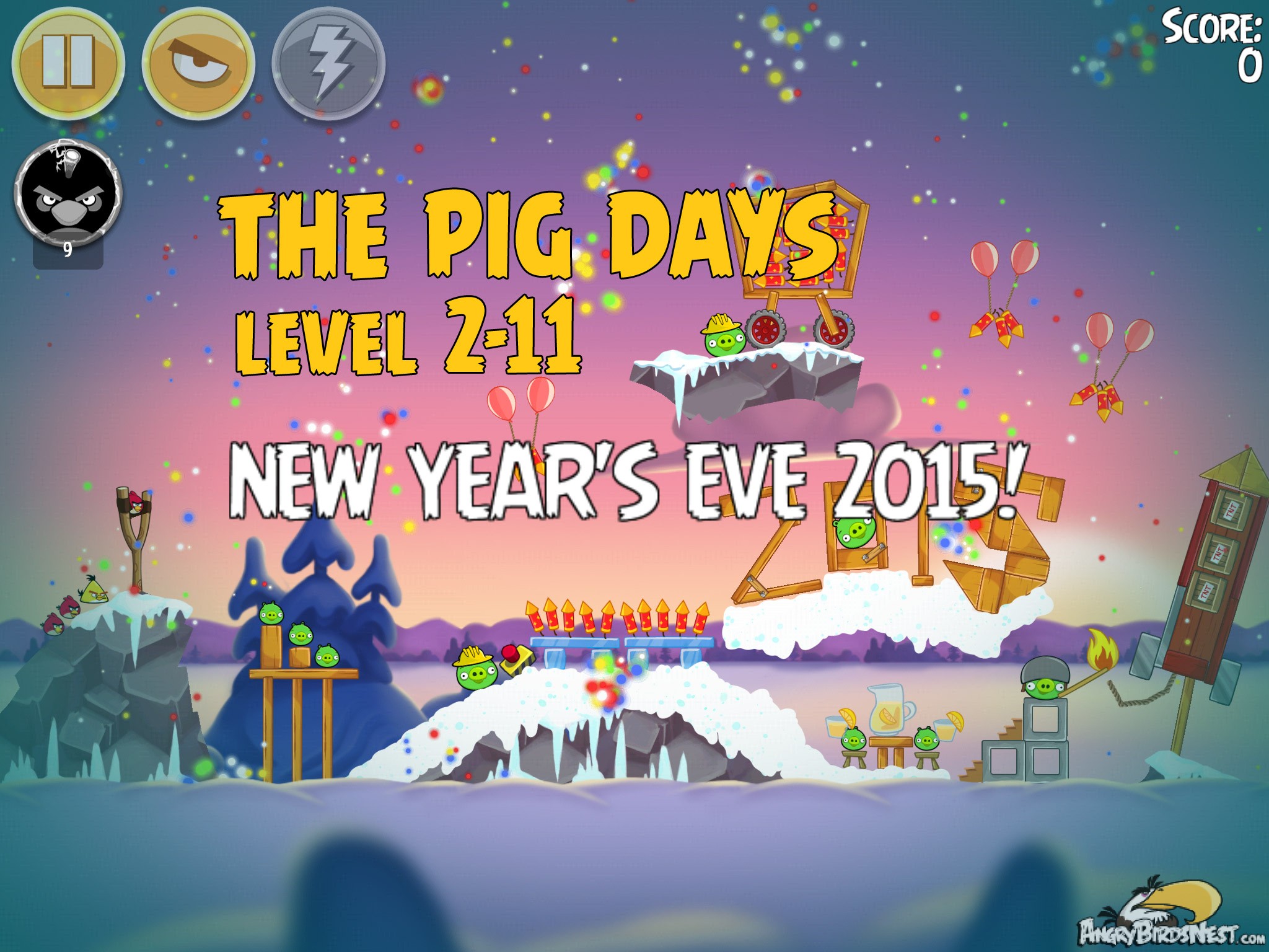 Angry Birds Seasons The Pig Days 2-11