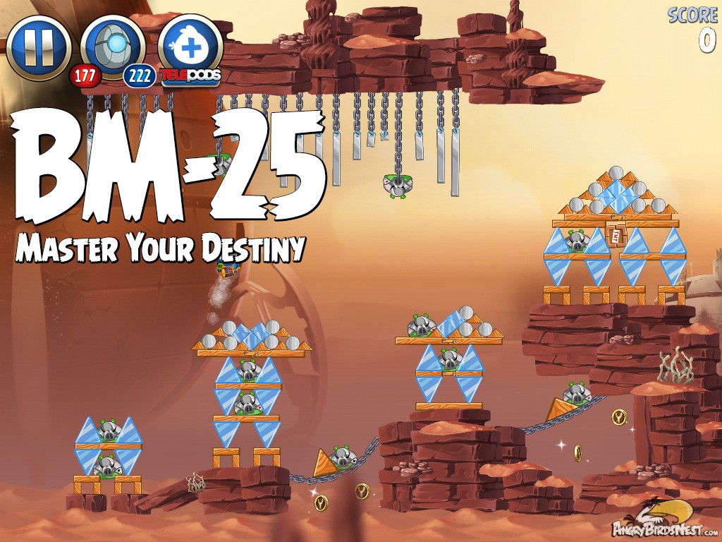 Angry Birds Star Wars 2 Master Your Destiny BM-25