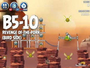 Angry Birds Star Wars 2 Revenge of the Pork Level B5-10 Walkthrough