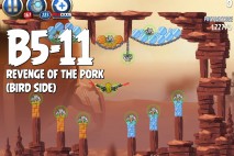 Angry Birds Star Wars 2 Revenge of the Pork Level B5-11 Walkthrough