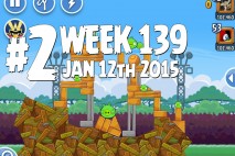 Angry Birds Friends Tournament Level 2 Week 139 Walkthrough | Jan 12th 2015