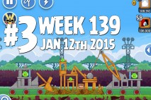 Angry Birds Friends Tournament Level 3 Week 139 Walkthrough | Jan 12th 2015