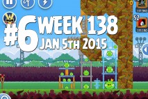 Angry Birds Friends Tournament Level 6 Week 138 Walkthrough | Jan 5th 2015