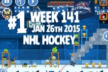 Angry Birds Friends NHL All Star Tournament Level 1 Week 141 Walkthrough | Jan 26th 2015
