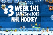 Angry Birds Friends NHL All Star Tournament Level 3 Week 141 Walkthrough | Jan 26th 2015