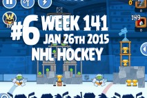 Angry Birds Friends NHL All Star Tournament Level 6 Week 141 Walkthrough | Jan 26th 2015