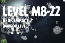 Angry Birds Space Beak Impact Mirror Level M8-22 Walkthrough