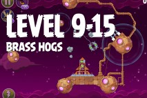 Angry Birds Space Brass Hogs Level 9-15 Walkthrough