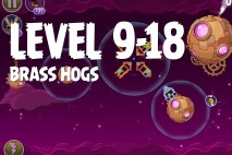 Angry Birds Space Brass Hogs Level 9-18 Walkthrough
