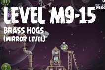 Angry Birds Space Brass Hogs Mirror Level M9-15 Walkthrough