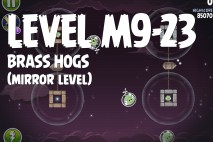 Angry Birds Space Brass Hogs Mirror Level M9-23 Walkthrough