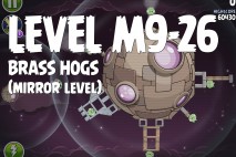 Angry Birds Space Brass Hogs Mirror Level M9-26 Walkthrough