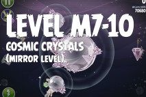 Angry Birds Space Cosmic Crystals Mirror Level M7-10 Walkthrough