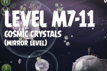 Angry Birds Space Cosmic Crystals Mirror Level M7-11 Walkthrough