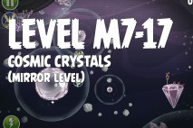Angry Birds Space Cosmic Crystals Mirror Level M7-17 Walkthrough