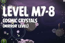 Angry Birds Space Cosmic Crystals Mirror Level M7-8 Walkthrough