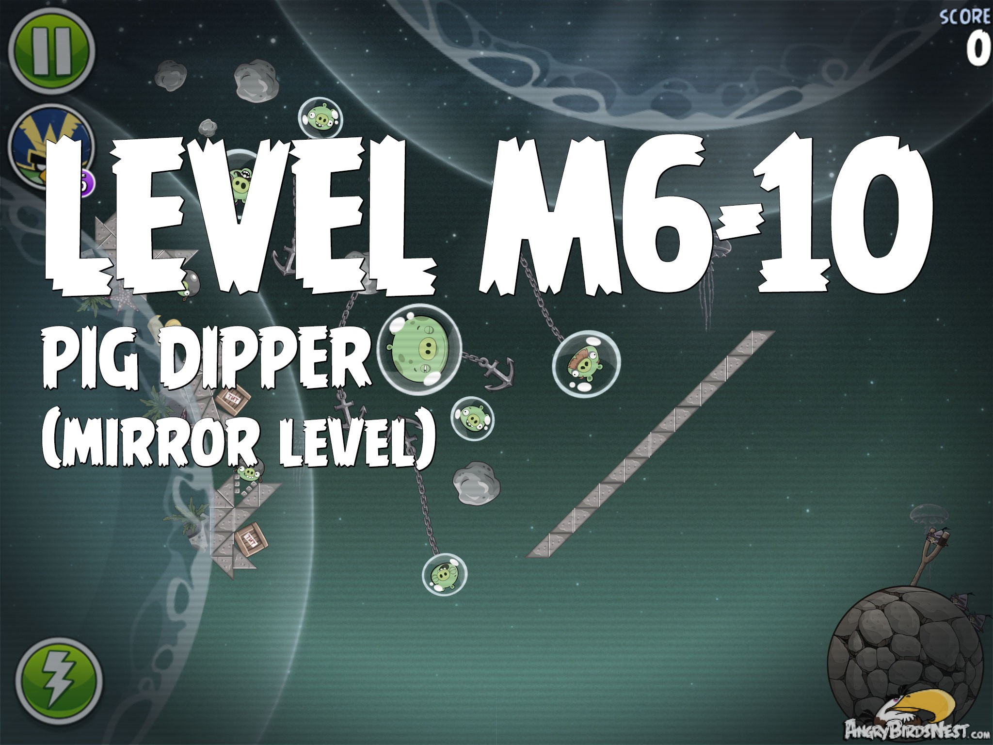 Angry Birds Space Pig Dipper Level M6-10