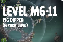 Angry Birds Space Pig Dipper Mirror Level M6-11 Walkthrough