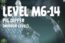 Angry Birds Space Pig Dipper Mirror Level M6-14 Walkthrough