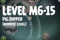 Angry Birds Space Pig Dipper Mirror Level M6-15 Walkthrough
