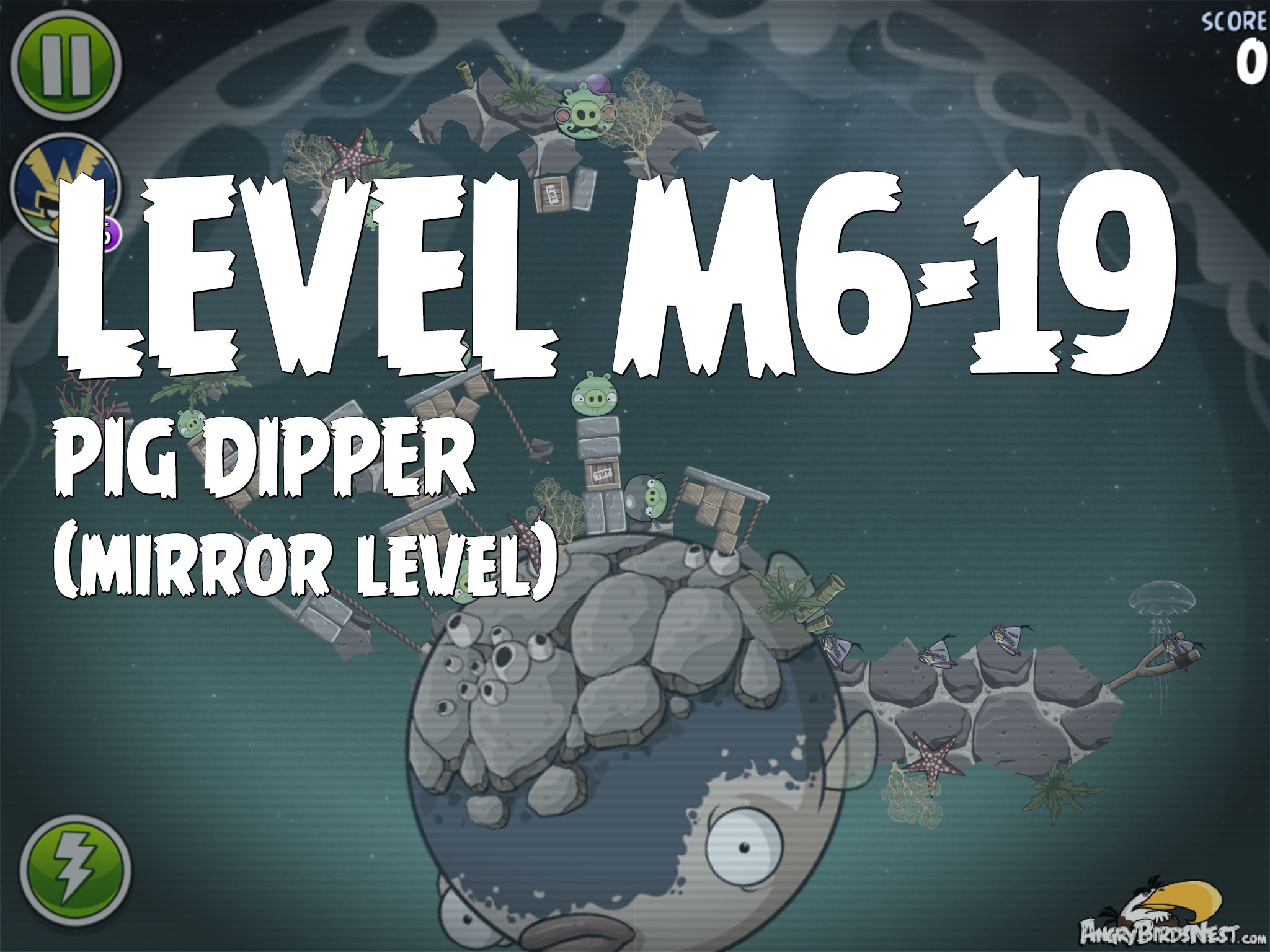 Angry Birds Space Pig Dipper Level M6-19
