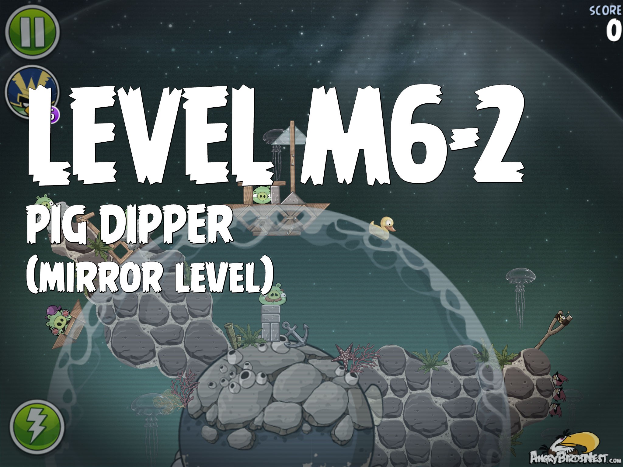 Angry Birds Space Pig Dipper Level M6-2