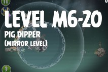 Angry Birds Space Pig Dipper Mirror Level M6-20 Walkthrough