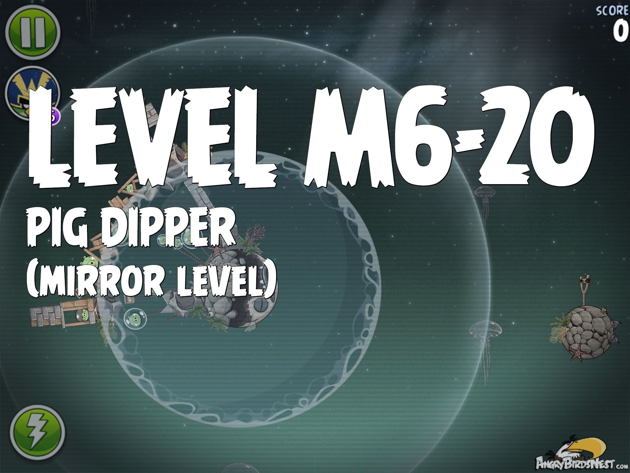 Angry Birds Space Pig Dipper Level M6-20