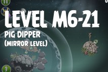 Angry Birds Space Pig Dipper Mirror Level M6-21 Walkthrough